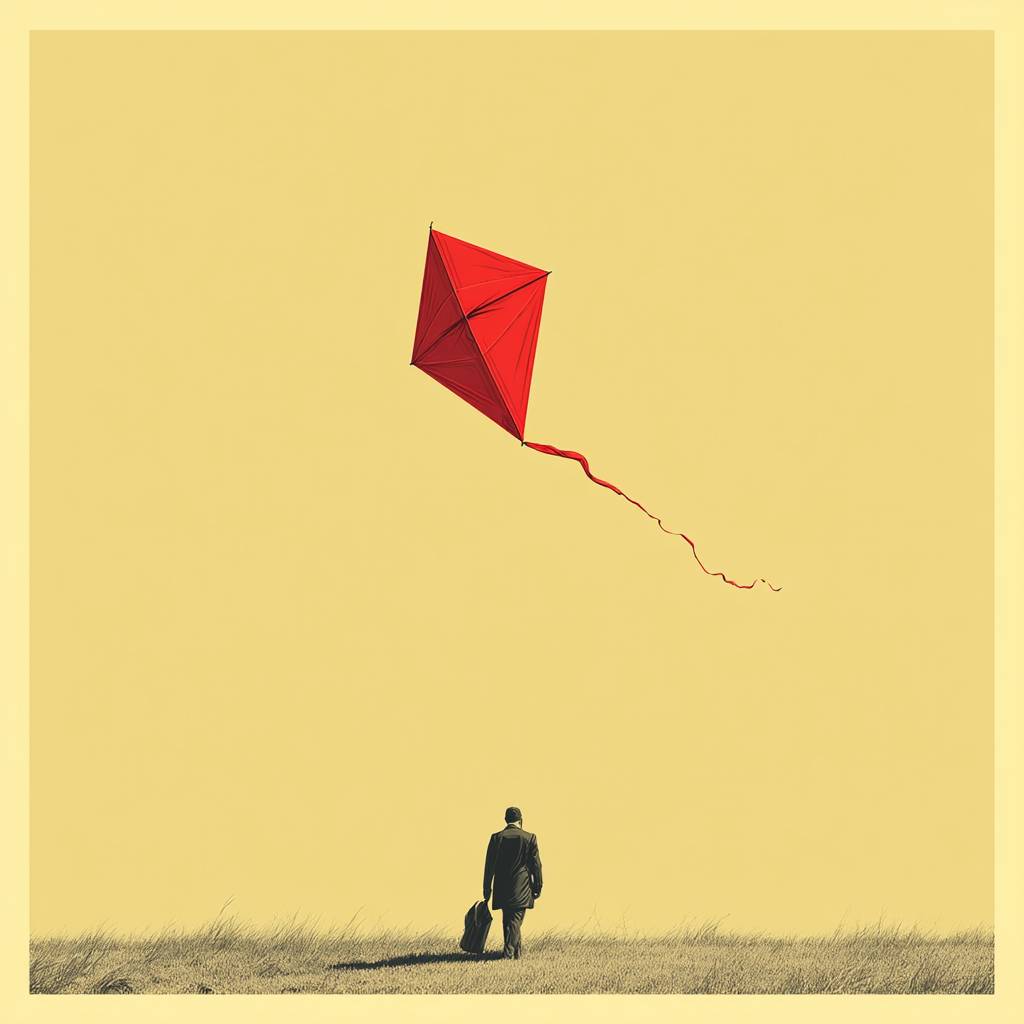 A kite.