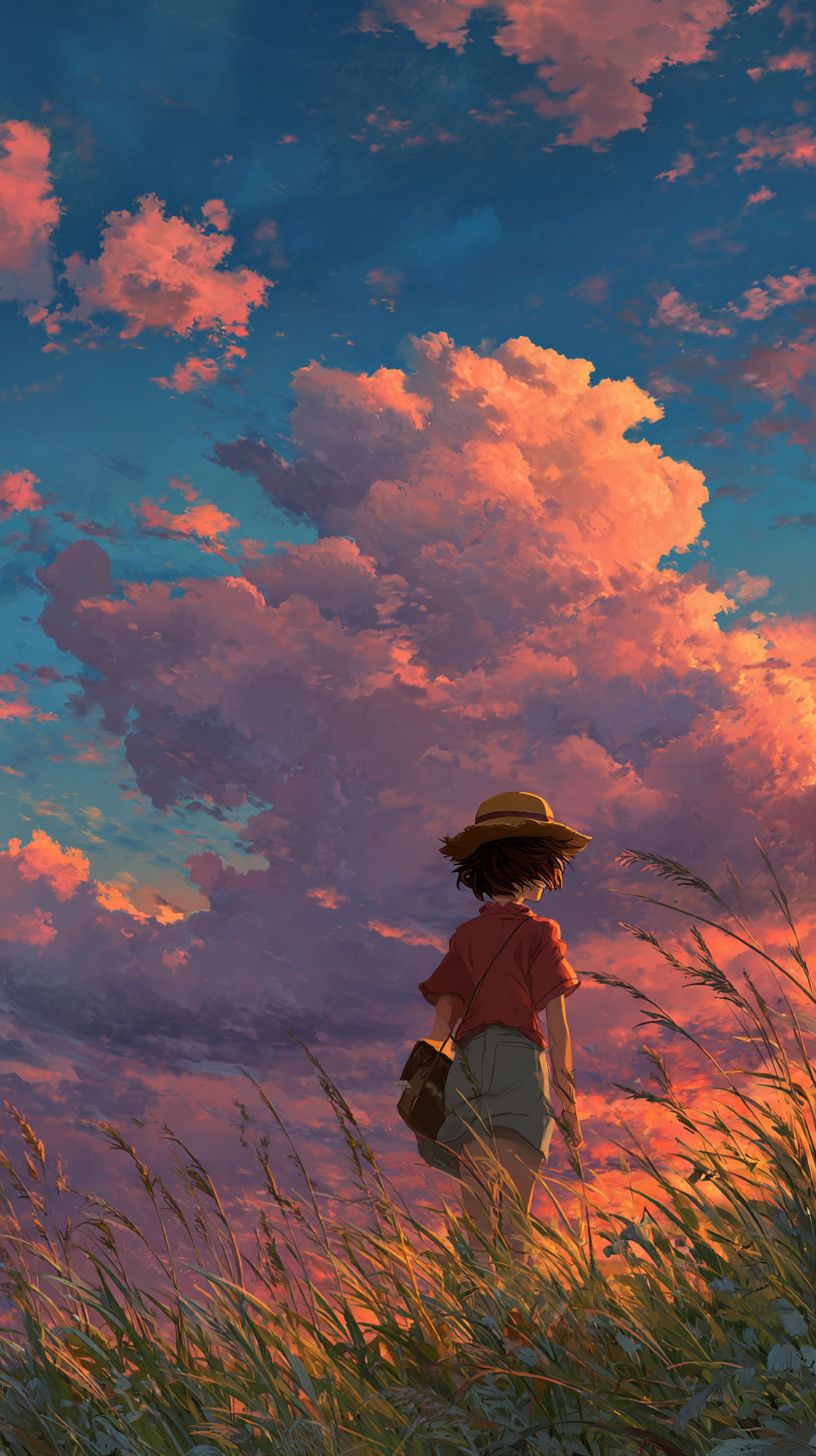 A summer evening breeze and sunset embody the style of youth in Hayao Miyazaki