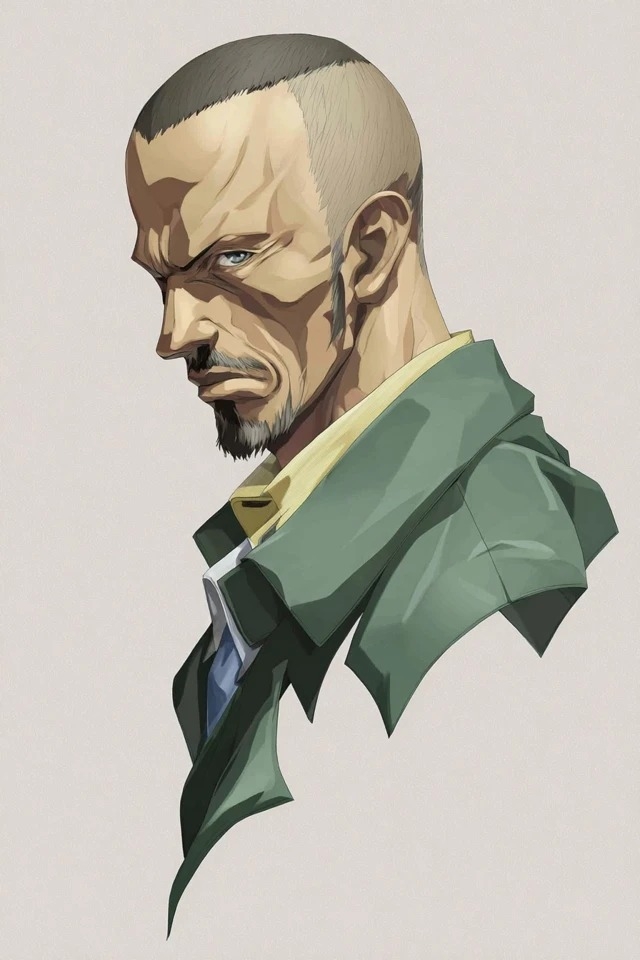 Dies ist ein Charakterdesign im Anime-Stil