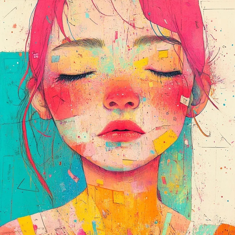 表现主义泼彩风格的作品展现了德库宁与巴斯奎特的情绪碰撞
