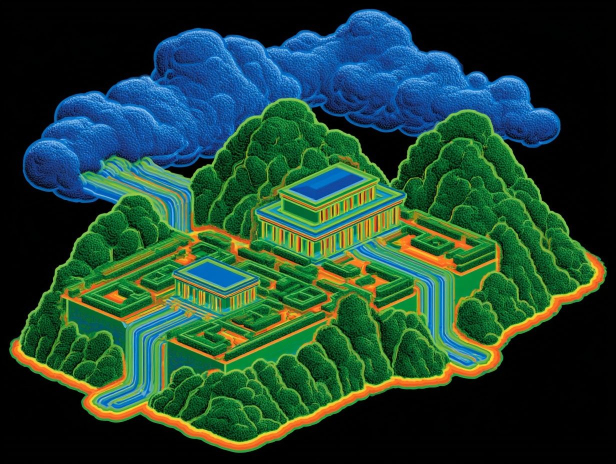 梦幻的法国景观插画展现了水墨融合的精致美感