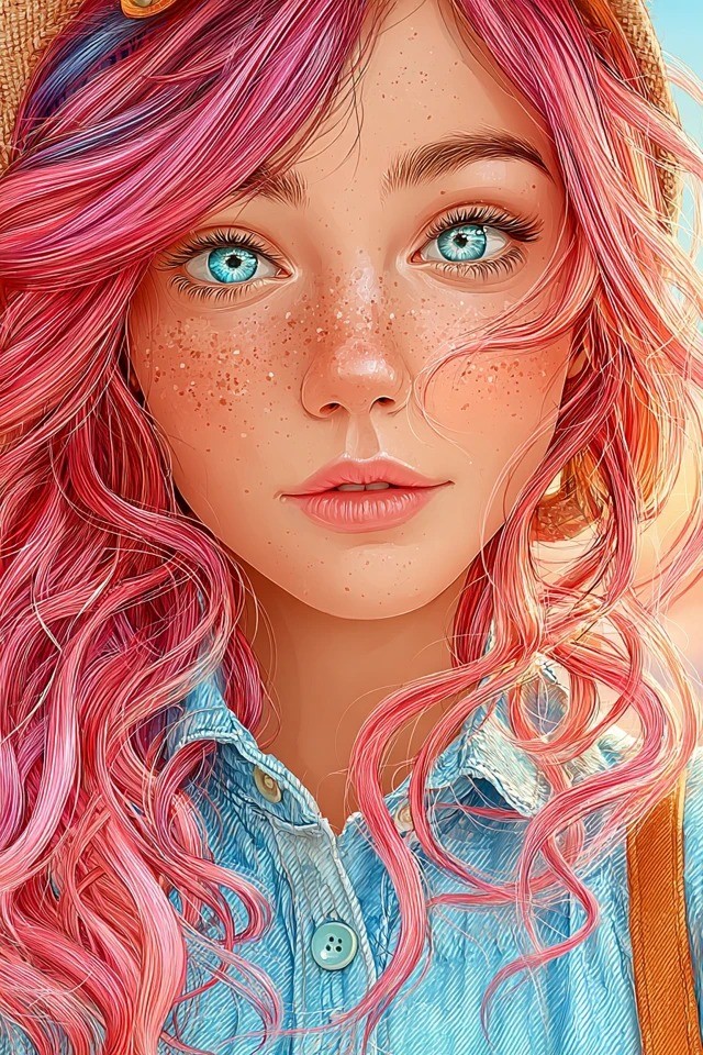 رسم توضيحي رقمي نابض بالألوان، بألوان دافئة