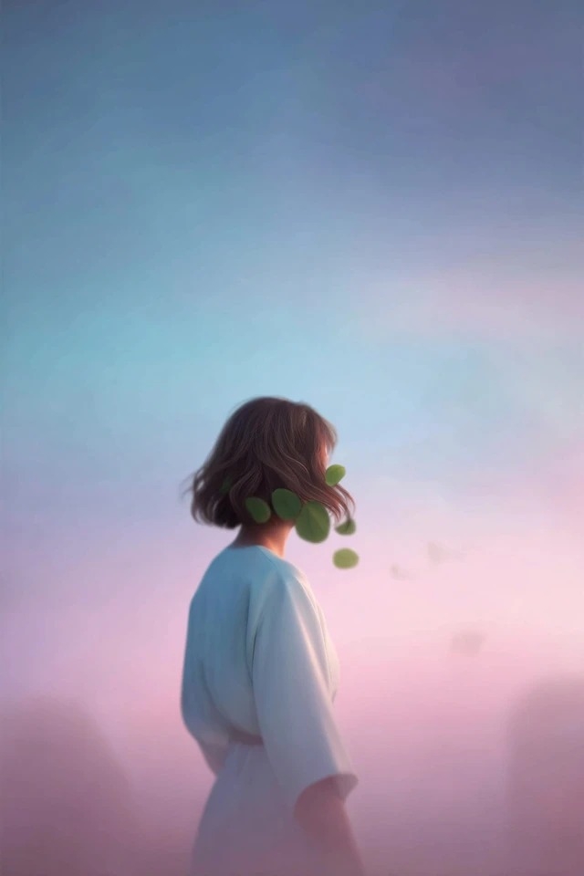 Dreamy pastel colors and soft focus