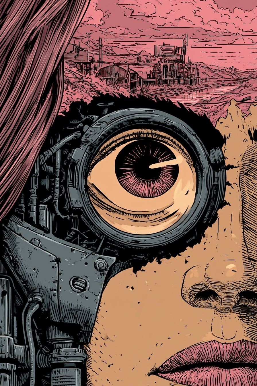 自动人偶的攻击是一部受复古恐怖启发的奇异纸浆漫画