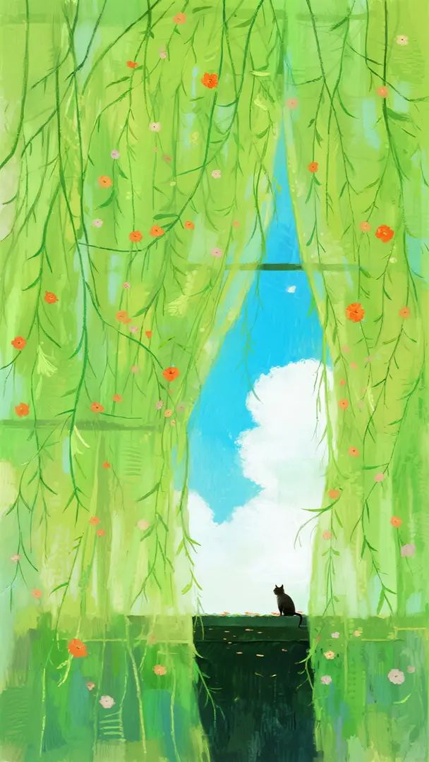 Illustration représentant la perspective enfantine de la solitude et de l'espoir