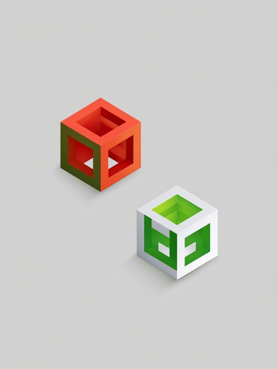 تصميم شعار BoxWorld يجب أن يكون واضحًا وأنيقًا