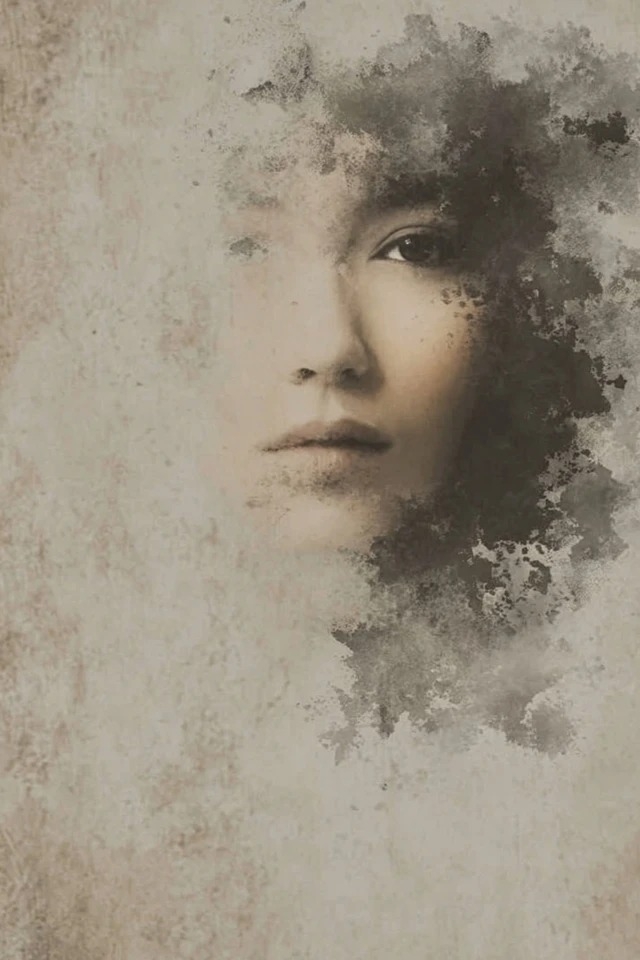 Vintage watercolor style design suitable for poetry book covers and historical documentaries