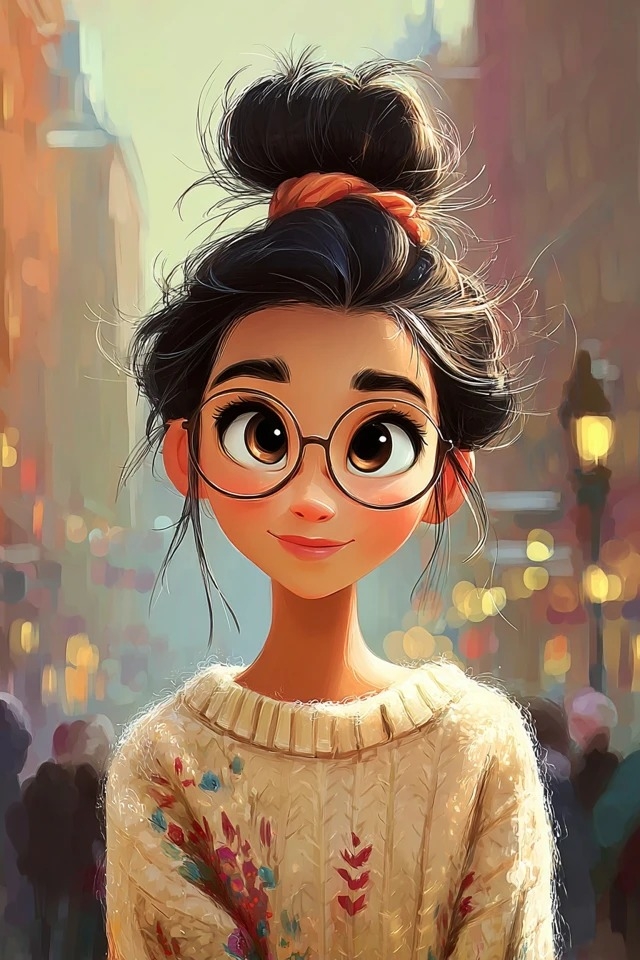 Pintura digital cálida adecuada para ilustraciones de cuentos y editoriales de otoño