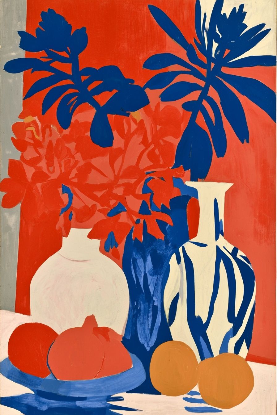 An art piece inspired by Matisse
