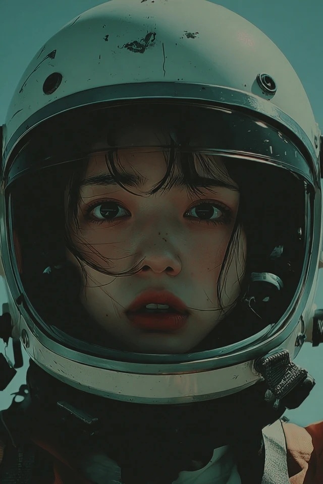 Suitable for dystopian sci-fi posters and post-apocalyptic video game cinematics