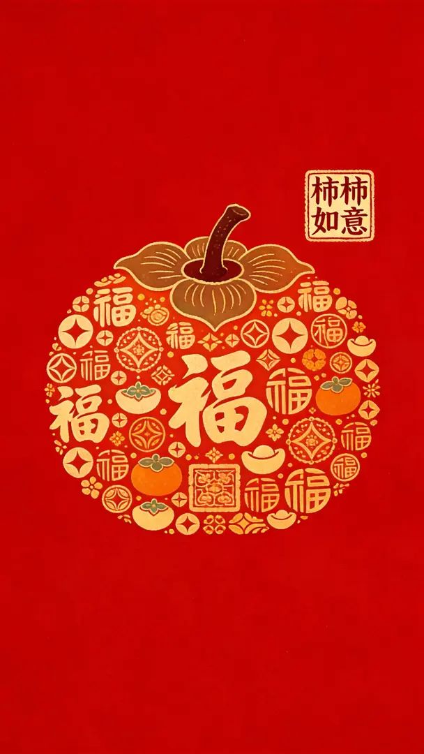 L'illustration traditionnelle chinoise transmet des bénédictions de paix, de joie et d'abondance