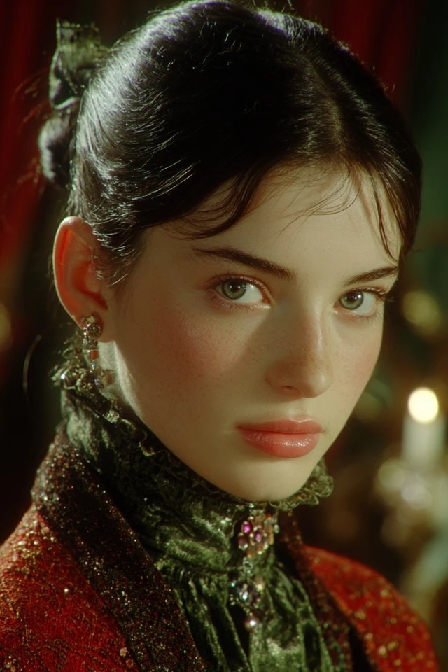 A lighting style suitable for gothic romance, Victorian drama, dark fantasy, and period horror scenes