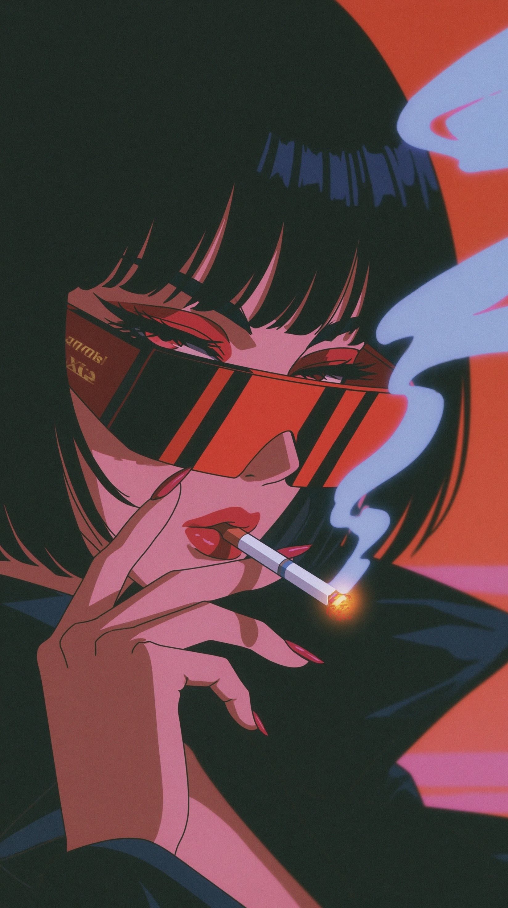 クールな女の子の中肖像写真。
