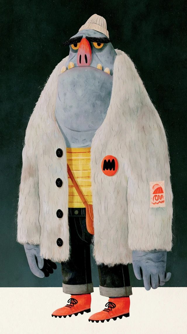 Un personaje 3D único