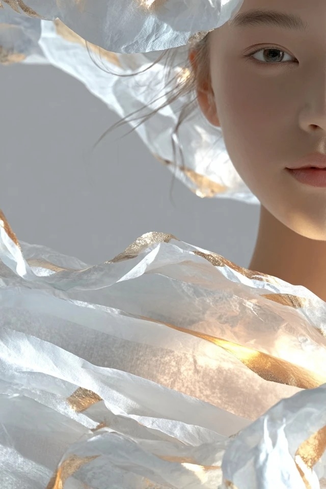 Minimalisme doux adapté aux campagnes de soins de luxe