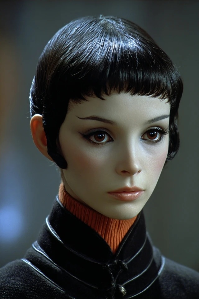 Un style cinématographique adapté aux éditoriaux de mode dystopique