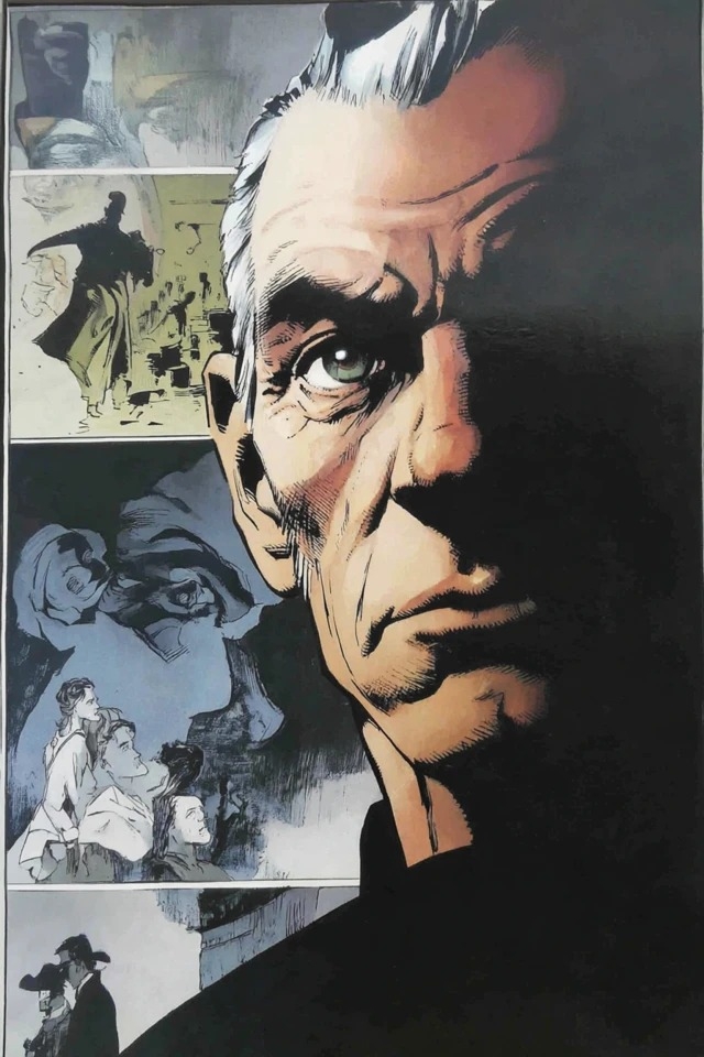 Das ist ein Graphic Novel, das für Noir-Krimi-Drama, historische Fiktion und psychologische Thriller geeignet ist