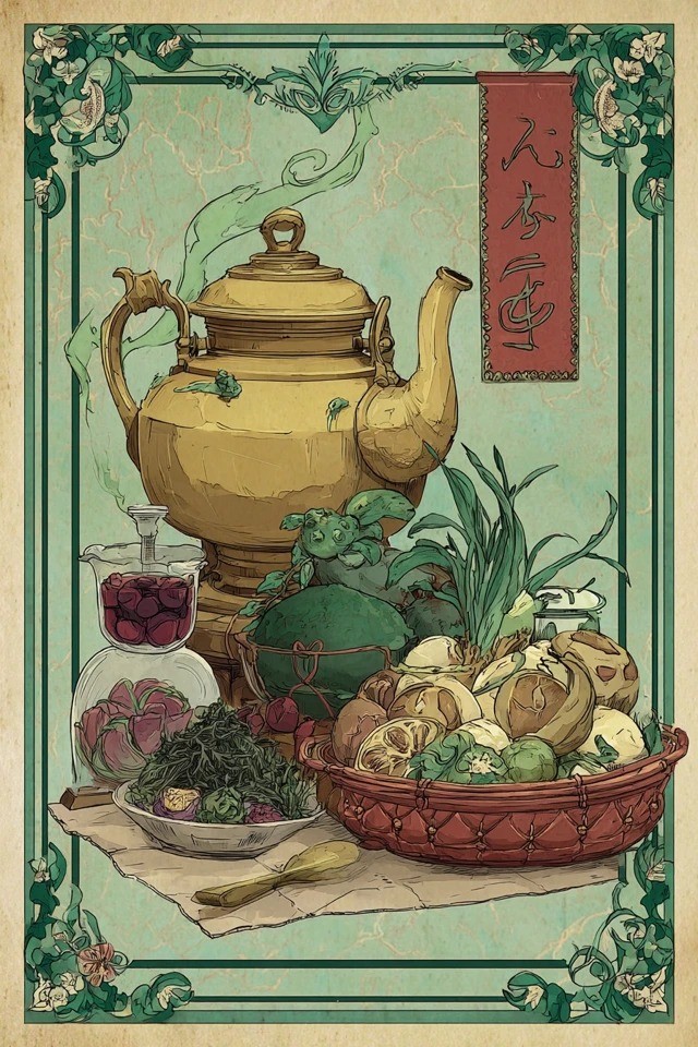 Vintage handgezeichnetes Tarot-Ästhetik-Design