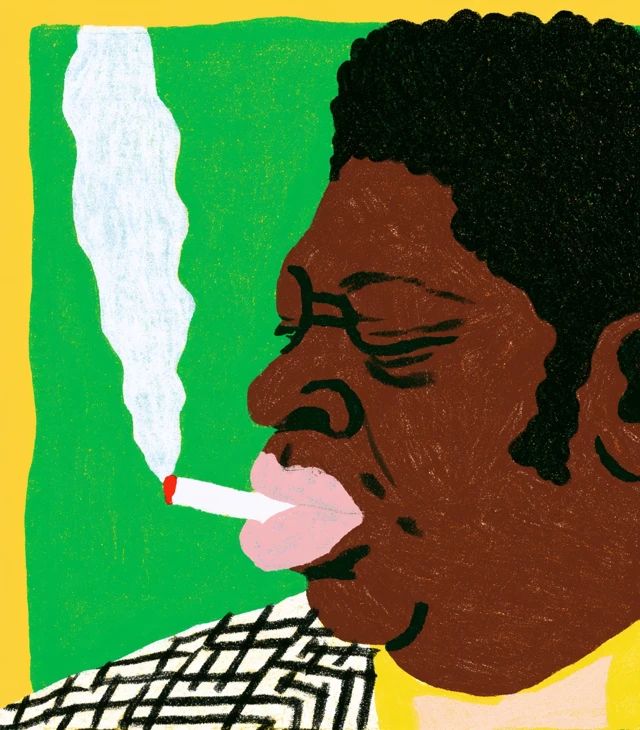 bb king smoking