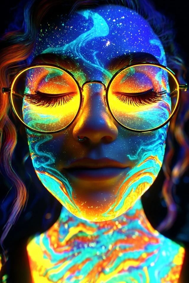 مناسب لعروض الحفلات الموسيقية السايكيدلية وفنون ألبومات EDM