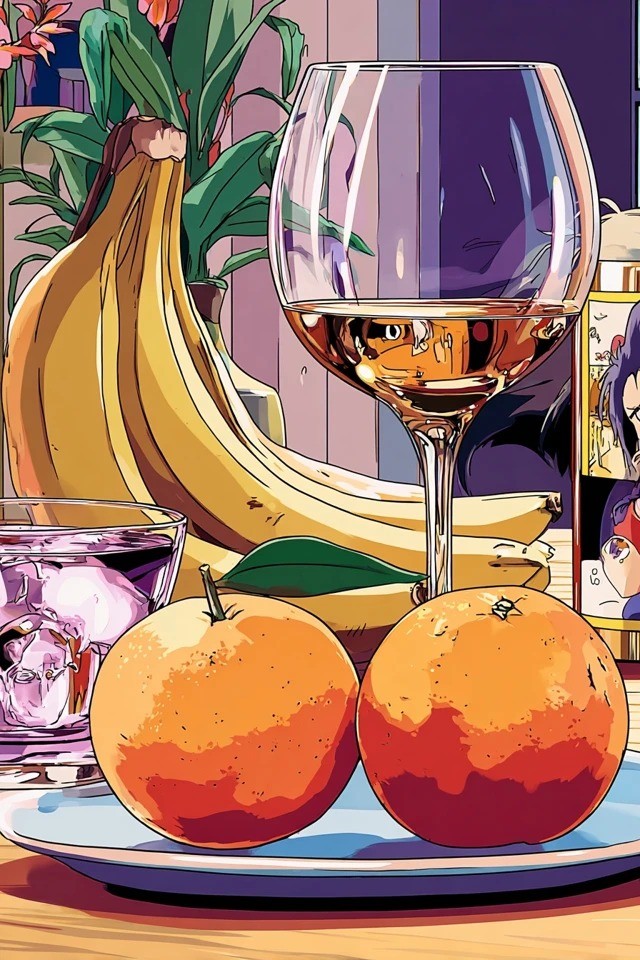 Der Anime-Stil der 1990er Jahre eignet sich für Mode-Editorials
