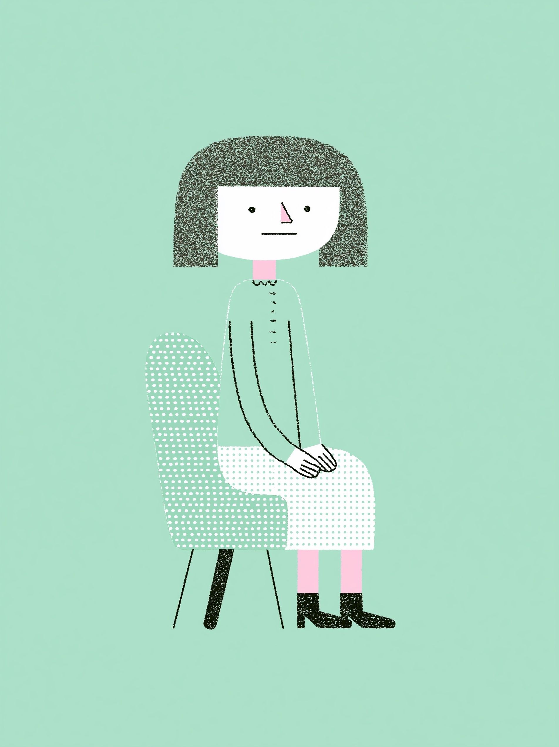 Psychology is warm friendly and calm